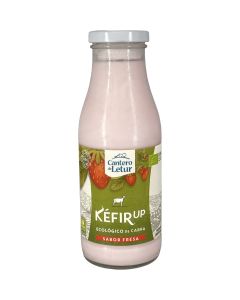 Kefīrs kazas/aitas piena BIO, zemeņu