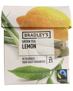 Tēja zaļā Lemon, 10 pac.